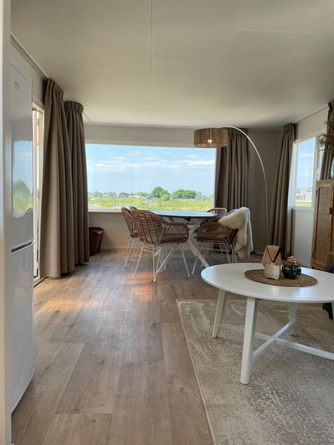 Luxe Chalet Direct Aan Het Water Met Strand Lith Dış mekan fotoğraf