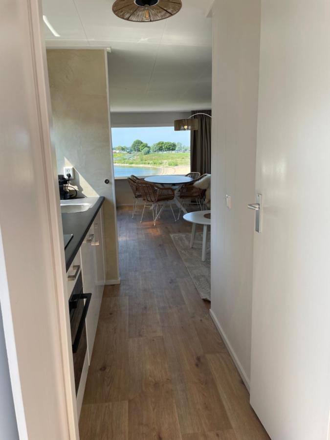 Luxe Chalet Direct Aan Het Water Met Strand Lith Dış mekan fotoğraf